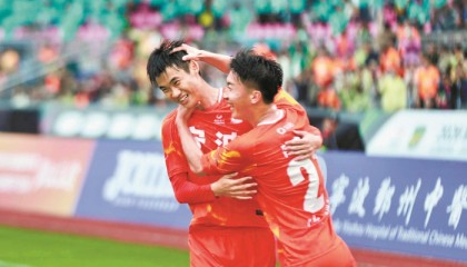 “吴越杯”第二轮宁波队主场3：1胜湖州队|潘昊|宁波日报|徐诚|足球|禁区_新浪体育_新浪新闻
