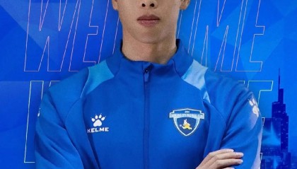 官方：南京城市免签申花旧将朱启文，球员曾两度租借加盟